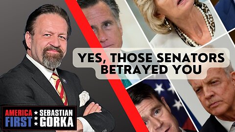 Yes, those Senators betrayed you. Rep. Dan Bishop with Seb Gorka on AMERICA First