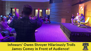 Infowars' Owen Shroyer Hilariously Trolls James Comey in Front of Audience!