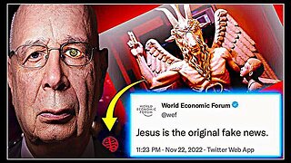 According to the WEF and Klaus Schwab, God is dead and Jesus is fake news