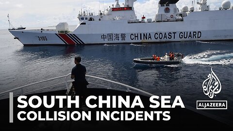 Philippines, China trade blame over collisions in contested South China Sea