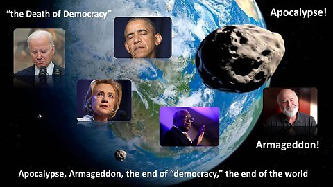 Armageddon, Apocalypse | Democrats melt down ahead of the mid-terms