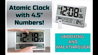 The Atomic Clock! Great for Seniors or Anyone - My Mom Loves It
