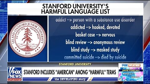 Stanford University Tells You: Don't Use The Word 'American'