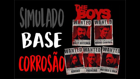 Estampando Camiseta THE BOYS