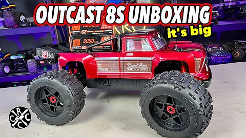 ARRMA Outcast 8s Unboxing - It's Big