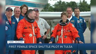 First Female Space Shuttle Pilot in Tulsa