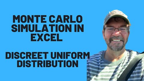 Monte Carlo Simulation in Excel - Uniform Distribution Tutorial