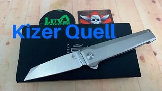 Kizer Quell Knife Includes disassembly