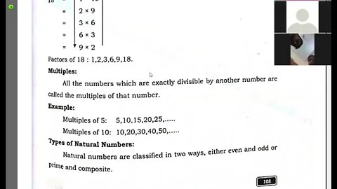 CLASS 6 Maths A LEC 1 11 8 20