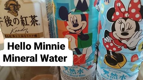 HELLO MICKEY MINNIE MINERAL WATER 🌊 MY DRINKS AT JAPAN -- FRANSISCA SIM