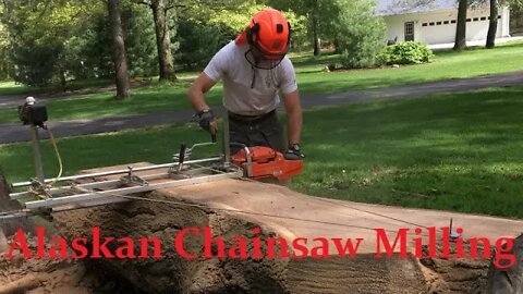 Alaskan Chainsaw Milling