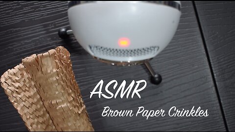 ASMR Brown Paper Crinkles | (No Talking) | Slow Crinkle Sounds