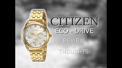 Citizen Eco Drive FD2052-58A Review and Thoughts