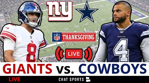 Giants vs Cowboys Live Streaming Scoreboard, Play-By-Play, Highlights, Stats & Updates | NFL Week 12