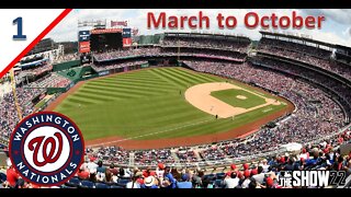 The Road Begins in DC l March to October as the Washington Nationals l Part 1