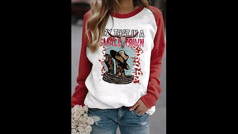 Steer Skull Letter Graphic Sweatshirt, Women's Clothing