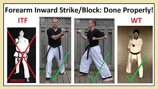 Baehr Taekwondo: Moves The ITF Got Wrong: Forearm Inward Strike Block