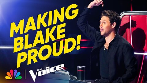 Niall Learns How the Chair Works and More Hilarious Outtakes - The Voice Blind Auditions - NBC