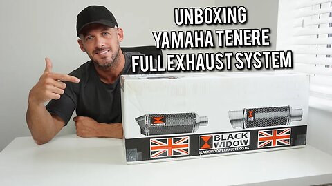 The 2021 Yamaha Tenere Gets an Exhaust Upgrade: A Unboxing Video