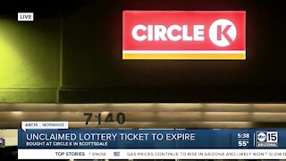 Winning $1 million Powerball ticket sold in Scottsdale expires Thursday
