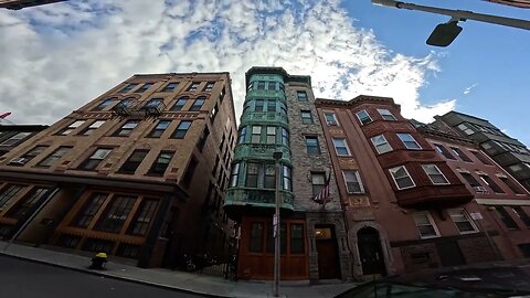 Boston 4K Most Beautiful Buildings in Boston North End - Living Vlog - COOPER ST hidden gems