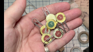 Episode 248 - Junk Journal with Daffodils Galleria - Paper Clip Fun!