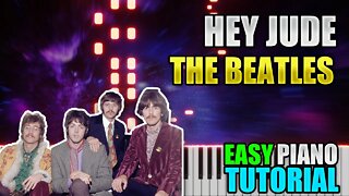 Hey Jude - The Beatles | Easy Piano tutorial
