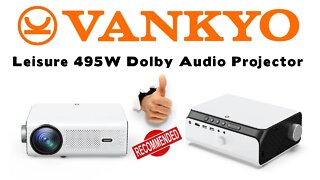 VANKYO Leisure 495W Dolby Audio Projector - Best in class 2022