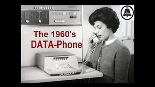 Computers: 1960's Bell System DATA-phone, AT&T Data-phone Data Set commercials Communications