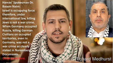 Dr Basem Naim Hamas' Spokesman Interview on Gaza War, October 7, Hostage Exchange, Jews and More