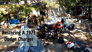 Restoring A 1973 Dodge Charger Pt 1