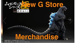 New Godzilla Store Merchandise!!!