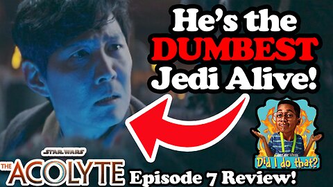 The DUMBEST Jedi Alive! Another Flashback Makes Ep 3 of Star Wars: Acolyte EVEN STUPIDER! #starwars