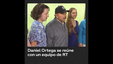El presidente de Nicaragua se reúne con un equipo de RT