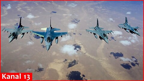 F-16s carried out their first combat missions in Ukraine - They have been used for air defense