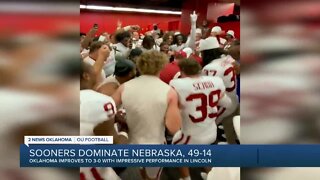 Sooners Dominate Nebraska, 49-14