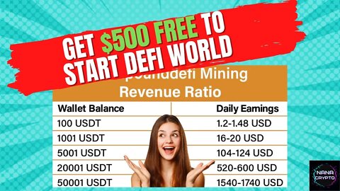 Compounddefi | GET $500 FREE TO START DEFI WORLD | No Investment Required