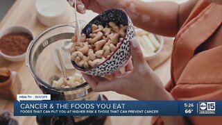 Foods that put you at risk of cancer and those that may prevent it