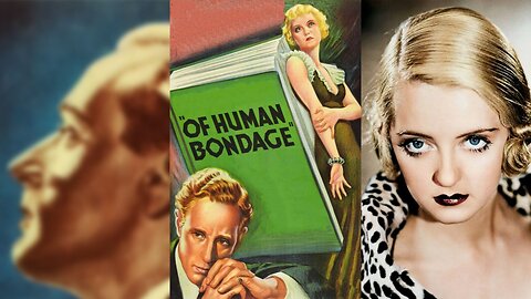 OF HUMAN BONDAGE (1934) Bette Davis & Leslie Howard | Drama, Mystery, Romance | COLORIZED