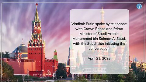 Telephone conversation with Crown Prince of Saudi Arabia Mohammed bin Salman Al Saud