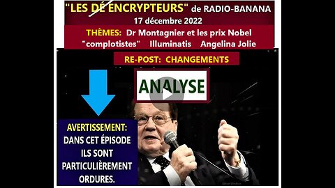 (UPDATE) J'ANALYSE "LES DÉCRYPTEURS" _ Les prix Nobel _ Illuminatis _ A. Jolie