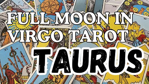 Taurus ♉️- You did it your way! Full Moon 🌕 in Virgo tarot reading #taurus #tarotary #tarot