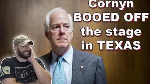 Cornyn booed SAVAGELY when he went home to TEXAS… Tell me we aren't making an impact...