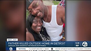 50 year-old-man shot, killed in front of his home in Detroit, police searching for suspects
