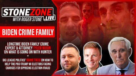 Longtime Biden Family Crime Expert & Attorney Tyler Nixon Joins Roger Stone In The StoneZONE