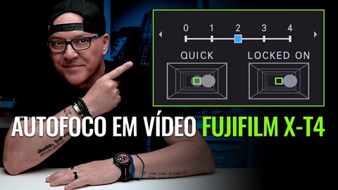 🔴 Como CONFIGURAR O AUTOFOCO PARA VÍDEO na FUJIFILM X-T4 [🎬 Cortes]