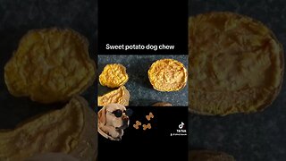 #homemade sweet potato #dog #treats #shorts ￼￼￼