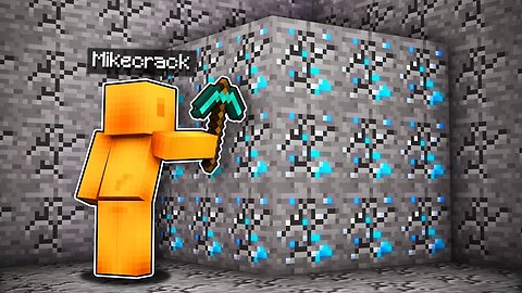 Paso MINECRAFT pero puedo PICAR CHUNKS ENTEROS 😱⛏ MIKECRACK MINECRAFT PERO