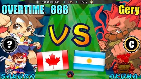 Super Gem Fighter Mini Mix (OVERTIME_888 Vs. Gery) [Canada Vs. Argentina]