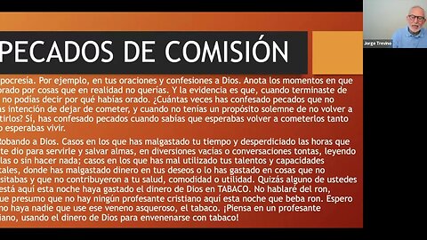 Lección 3, Parte 5:6 Pecados de Comisión